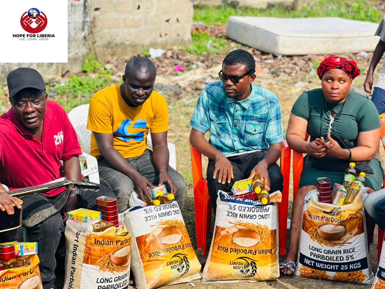 Community receiving assistance